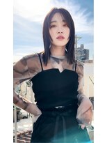 エレノア 博多ANNEX(Eleanor)&nbsp;Aライン切りっぱなしでストレートミディアム