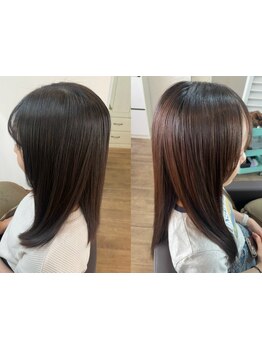 広がりや癖を抑え、艶髪へ導く厳選トリートメントが自慢のサロンです♪あなたの理想の髪を実現します。