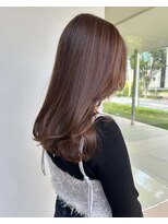 ユウヘアー 大高店(U Hair)&nbsp;艶感UP秋色ブラウン 30代40代ブリーチなし
