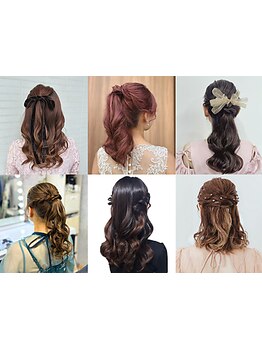 特別な日にも、さりげないおしゃれを。崩れにくいカジュアルセットで自分らしく。"ちょっとおめかし"にも◎