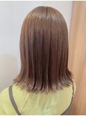 20代30代◎外はねボブ×前髪なしで大人美人
