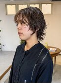 無造作パーマ