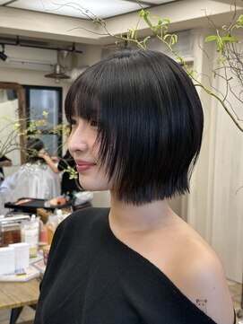 ジジ 代々木(Gigi) ハッシュボブ/酸性ストレート/トリートメント/髪質改善/カラー