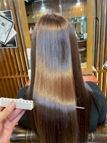 ブリッツ レボ(BLITZ-REVO)&nbsp;着物ヘア/ダークアッシュ/ミディアムレイヤーカット/柏駅