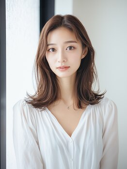 バイオレット トウキョウ(VIOLET TOKYO)の写真/【聖蹟桜ヶ丘】白髪ぼかしやハイライトにも対応◎髪や頭皮に優しいカラー剤で、艶やかで上品な仕上がりに♪