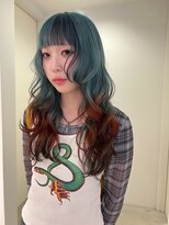 ウル(U’ru)&nbsp;mint × orenge × brown