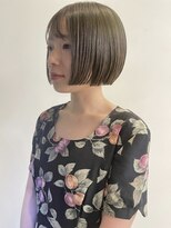 ブルートマト(BLUE TOMATO)&nbsp;20代30代透明感チョコレートブラウンくびれヘア春カラー