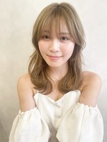 トゥルーズ 梅田茶屋町店(TLUUS)&nbsp;TLUUSダークパープルミルクブラウンナチュラルショート