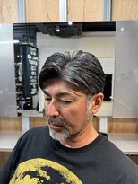 リレーションメンズヘアー(RELATION MEN'S HAIR)&nbsp;ソフトモヒカンオールバックメンズウルフメンズ ベリーショート