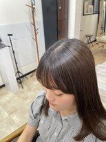 アネラケアデザイン(Anella Care Design)&nbsp;顔周りストレート