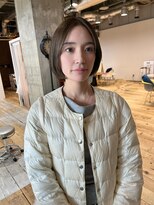 クーヘアー(coohair) のばしかけショートボブ