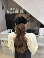 レガシーヘアーデザイン(Legacy hair design)&nbsp;【Rio】☆ハイポニーアレンジアレンジ☆天神/今泉