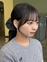 ウタ 大通×顔まわりカット×ダークグレージュ