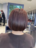 アース 南福島店(HAIR&MAKE EARTH)&nbsp;ショートから少しずつ段をとりボブまで長くなりました