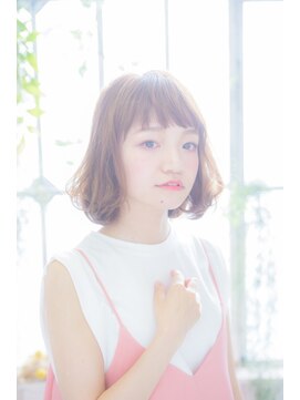 ネオリーブカフ 鶴ヶ峰店(Neolive caff) 【Neolivecaff】女性に大人気☆毛先が柔らかく見えるボブ