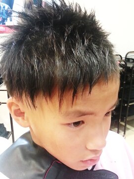 キューティ 福久店(CUTiE) ブロック×アシメ