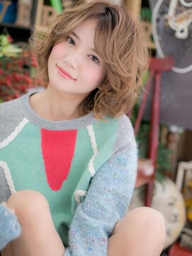 カバーヘア ブリス 戸田公園西口店(COVER HAIR bliss) *+COVER HAIR+*…甘ボサ♪♪ふわくしゅミディａ!