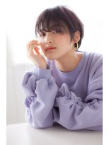 アッシュ 池袋店(Ash)&nbsp;流行りのショートボブ　スモーキーアッシュ　　＃池袋駅