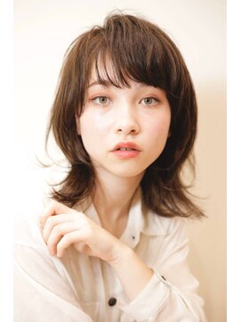 エムスラッシュ アヴェダ 自由が丘(M.SLASH AVEDA) 【M.SLASH】外ハネウルフミディ/ラベンダーピンク