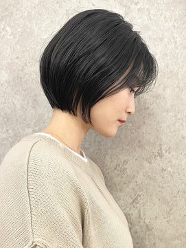 エリマ 調布(elima) ショートボブ/イルミナカラー/大人ショートヘア/ハイライト