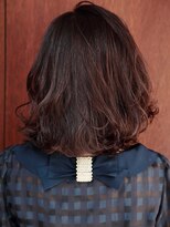 ヘアカラーカフェ 神戸六甲店 (HAIR COLOR CAFE)&nbsp;【40代50代に人気の白髪染めアッシュ】ミニボブ