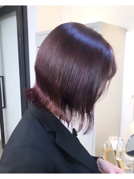 フラム 渋谷(flamme) ブリーチ無し◇ピンクパープル◇