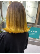 ヘアカロン 熊本本店(Hair CALON)&nbsp;イエローカラー
