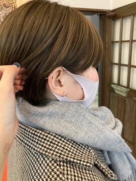 ファム 札幌大通(fam) 30代40代大人可愛い小顔ショートカットハイライト