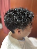 ヘアーモードキクチ 日本橋三越前店 2ブロックパーマ