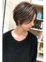 リア 大阪梅田(Ria)&nbsp;～ハンサムショート ハイライトカラー～【Ria 大阪 梅田】