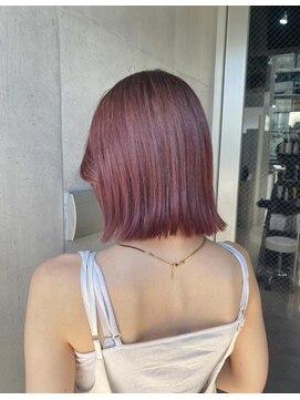 アルカナ 明治神宮前原宿(ARCANA) グレーベージュ レイヤーロング 前髪パーマ アッシュブラック