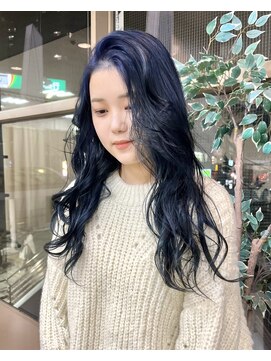 ソソ(soso) 透明感たっぷりネイビーブルー