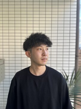 スウェル 船橋店(Swell) ウルフ/アッシュブラック/カルマパーマ/ベリーショート/船橋2