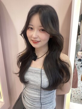 ボタン シブヤ(VOTAN SHIBUYA) アッシュ/グレージュ/韓国ヘア/渋谷/レイヤー/顔まわり