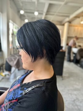 ソイクフ(SOY KUFU) 20代30代40代◎魅力倍増しカールボブシアカラーショートヘア