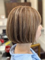 オンカラー(ON.COLOR)&nbsp;大人ハイライトグラデーショングレージュボブ