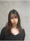 レイヤーカット／ナチュラル／モテ髪/銀座/ロングレイヤー