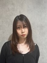 エアー 銀座(air)&nbsp;レイヤーカット／ナチュラル／モテ髪/銀座/ロングレイヤー