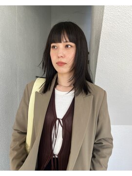 スタニング 渋谷(STUNNING.) レイヤー　ミディアムヘア