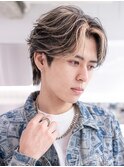 カルマパーマベリーショートダークアッシュニュアンスパーマ