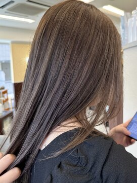 アントワープトーキョー(antwerp TOKYO) 40代50代白髪ぼかしハイライト酸性ストレート白髪染め縮毛矯正