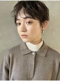 【PARK】マニッシュショート×ニュアンスパーマ