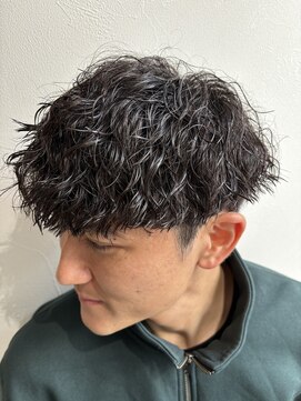 グラフ 立川(Graph.) ツイストスパイラルツーブロックマッシュパーマ