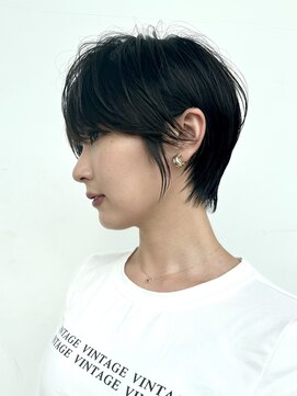 ロンドグロワール 大宮(Lond Gloire) イメチェン外ハネボブ美髪ワイドバングレイヤーショート/大宮