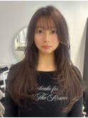 フェイスレイヤー×ブラウンベージュ【大阪｜梅田】