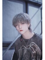 ポプルス(popls)&nbsp;マッシュウルフ/ハイトーンウルフ/メンズウルフ/ウルフカット