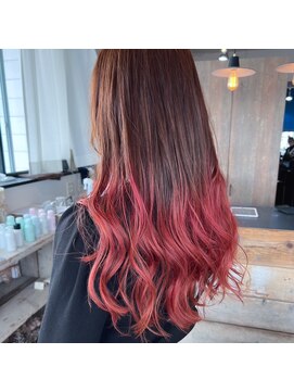 ミルシンク(1005mille cinq) グラデーションカラー/バレイヤージュ/ピンクカラー