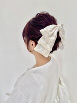 エアー 銀座タワー(AIR)&nbsp;大人かわいいおでかけリボンアレンジ