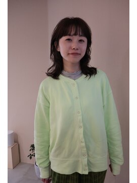 フェンスター(Fenster) パーマ / ミディアム / ダークオリーブ