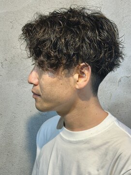 ニアウ 高崎店(Niau) シャドウパーマ波巻きパーマメンズパーマメンズマッシュ群馬高崎